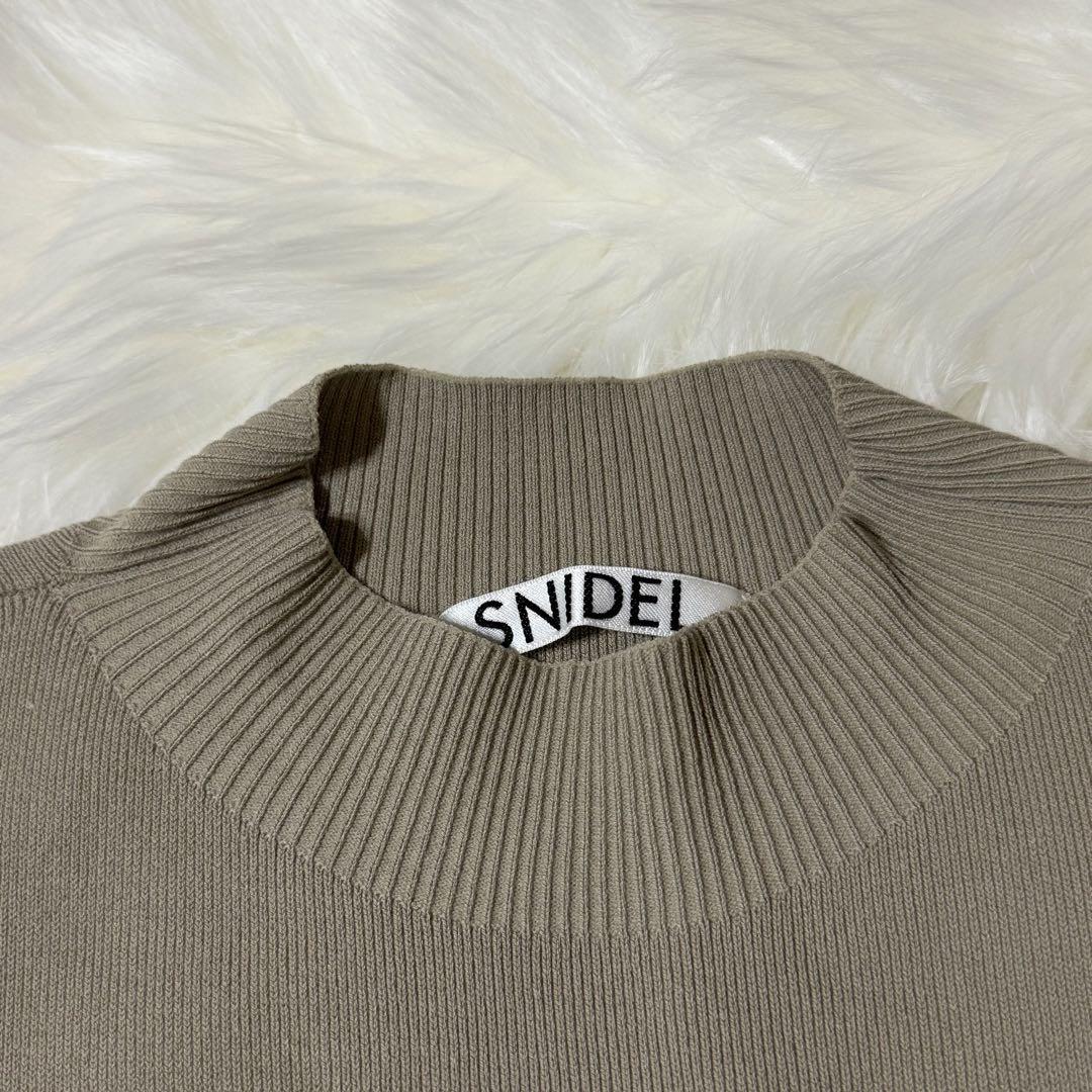 新品 SNIDEL ノースリニットドッキングワンピース SNIDEL（スナイデル）の「ノースリニットドッキングワンピース