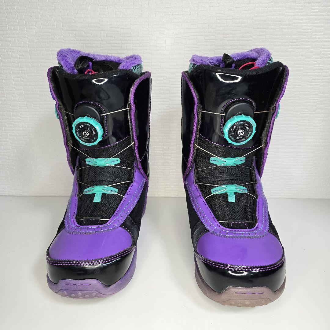 K2　スノーボードブーツ　WOMEN'S　23.5㎝　MINK BOA K2 ケーツー スノーボードブーツ MINK BOA 23.5cm