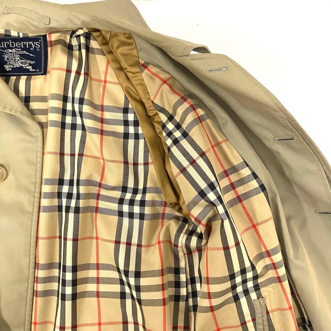 ヴィンテージ☆Burberrys☆バーバリー☆ステンカラーコート☆綿☆ベージュ