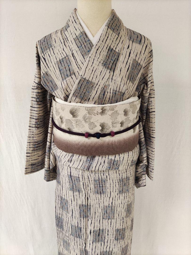 新品大人気 ティコ様お見分け品未使用 単品 5sjHp-m32442360762 縫い締め絞り紬 全国無料安い