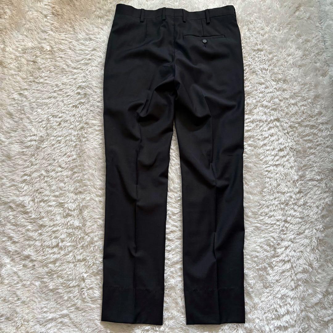 ニールバレット　春夏　シングル　スーツ　セットアップ　細ラペル　グレー　44 S