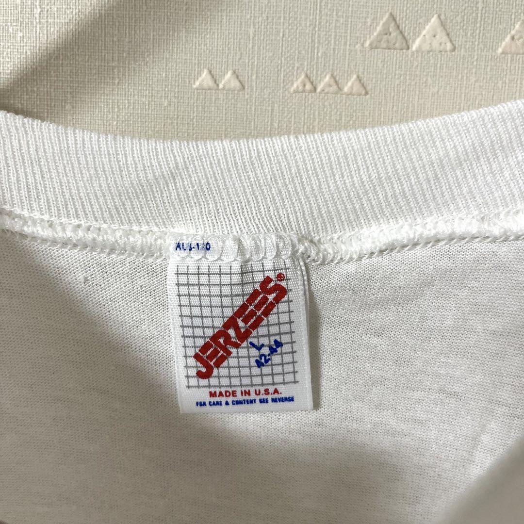 美品 USA製 古着 80's ジャージーズ 無地 Tシャツ 白 - メルカリ