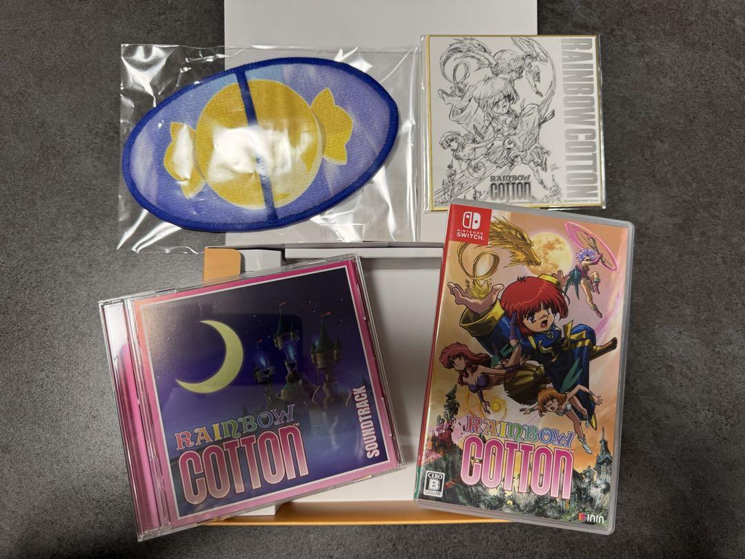 Switch レインボーコットン 限定版 サントラ 付属品付き - メルカリ