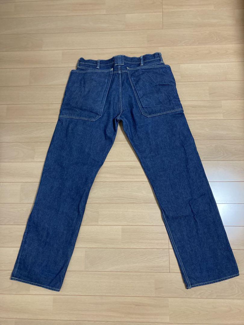 ササフラス　フォールリーフパンツ　XL 14oz Denim