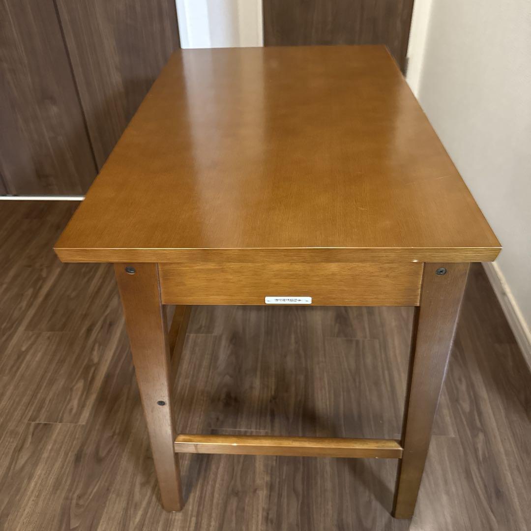 美品■カリモク60■オーク材■デスク■引出し付き■ウォールナット色■ カリモク60】デスク、引出し付き、ウォールナット色 - メルカリ