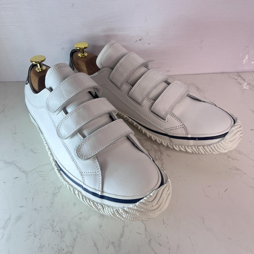 新品未使用 SPINGLE MOVE LL レザー ベルクロ 白 SPM-211 新品未使用 SPINGLE MOVE LL レザー ベルクロ 白 SPM-211