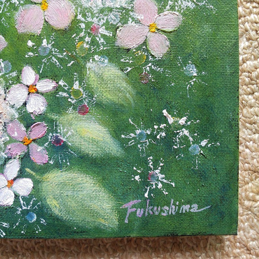 油絵 「紫陽花の輝き」F3号 （匿名配送） - メルカリ
