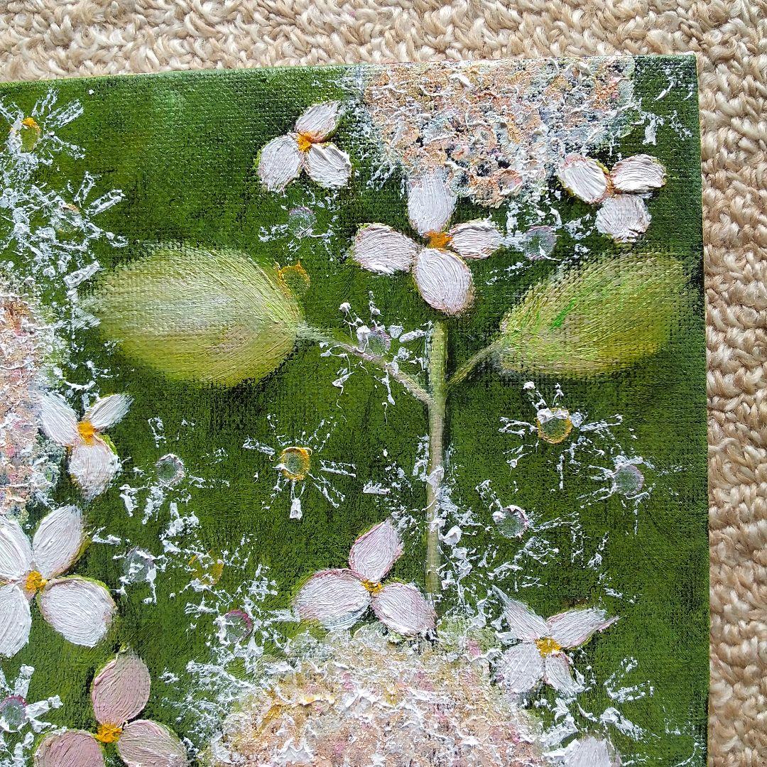 油絵 「紫陽花の輝き」F3号 （匿名配送） - メルカリ