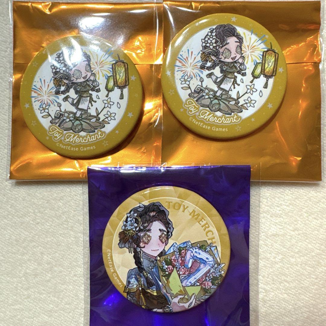 第五人格 スイパラ 3周年　彫刻師 缶バッジ 第五人格 スイパラ 缶バッジ 彫刻師 - メルカリ