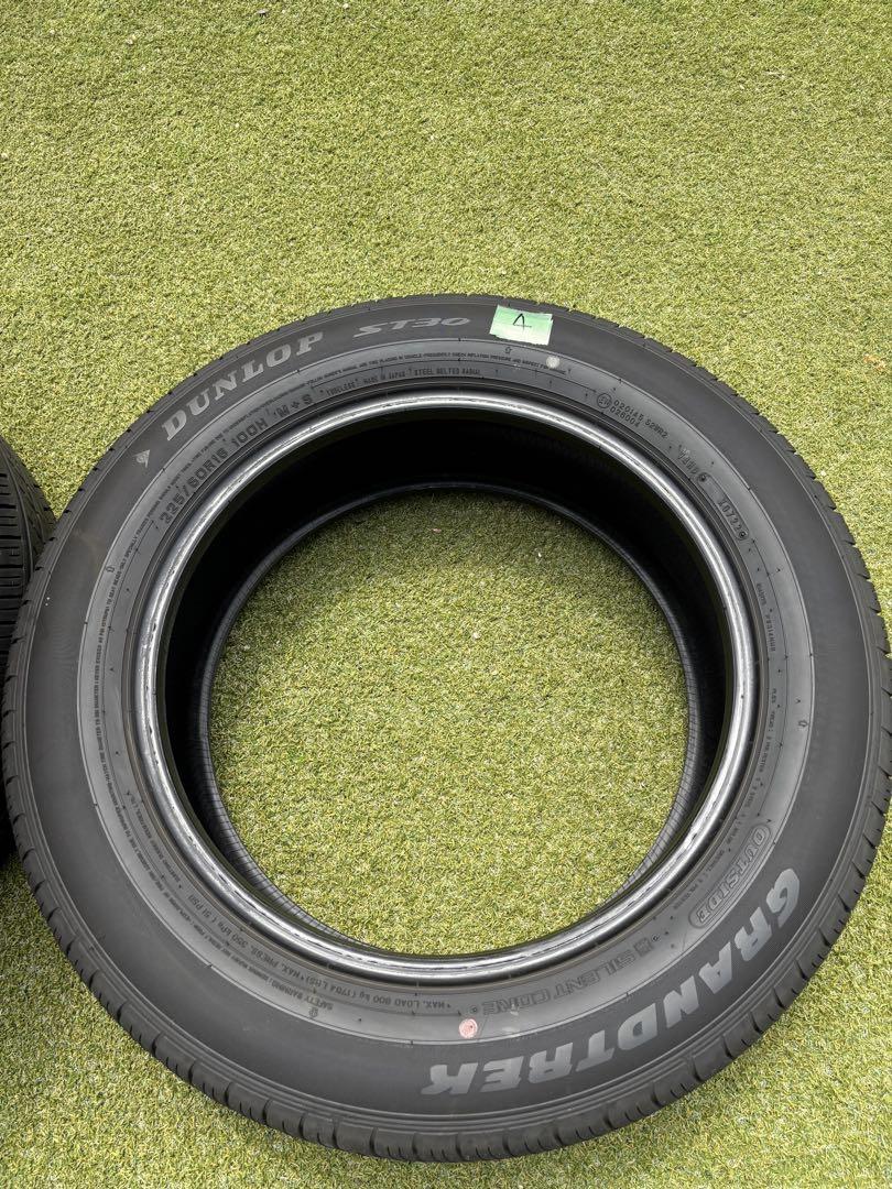 18インチ サマータイヤ 4本セット　新車外し　225/60R18 4本