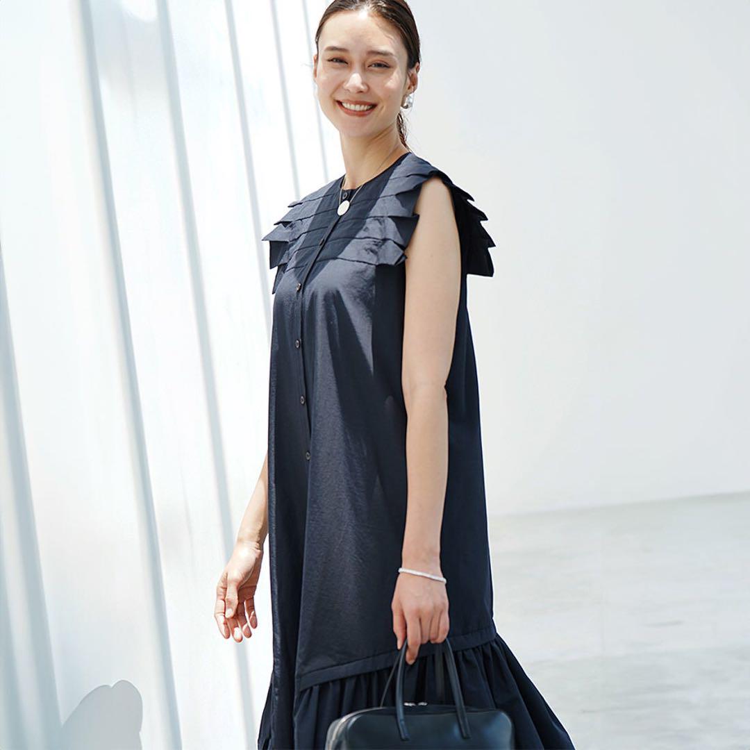 ヴィリーナ　VIRINA ラキドレス　ネイビー　S