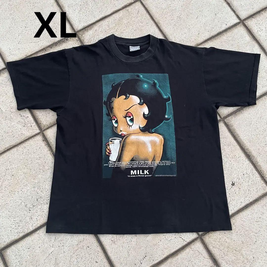 betty boop Tシャツ got milk? ベティちゃん ビンテージ