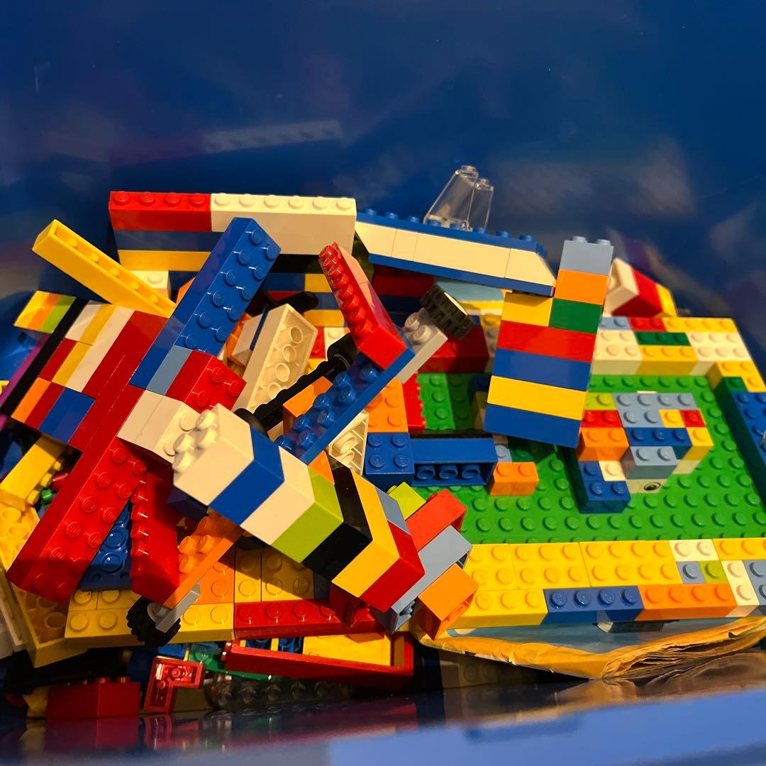 レゴ ブロック ジャンク扱いで □レゴ 大量 正味約10kg ジャンク扱いで□