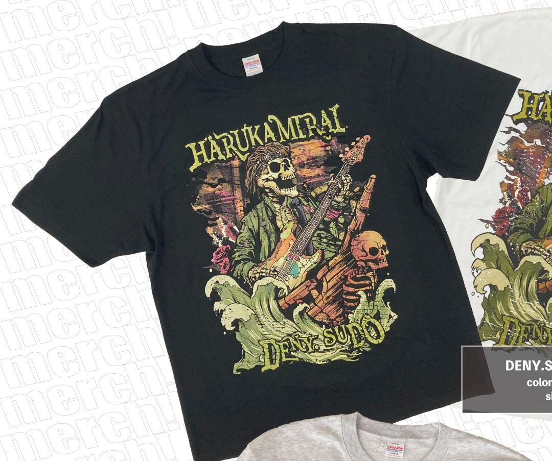 ハルカミライ Tシャツ DENY.SUDO Tee 黒【Мサイズ】ハルカミライ☆DENY.SUDO Tシャツ