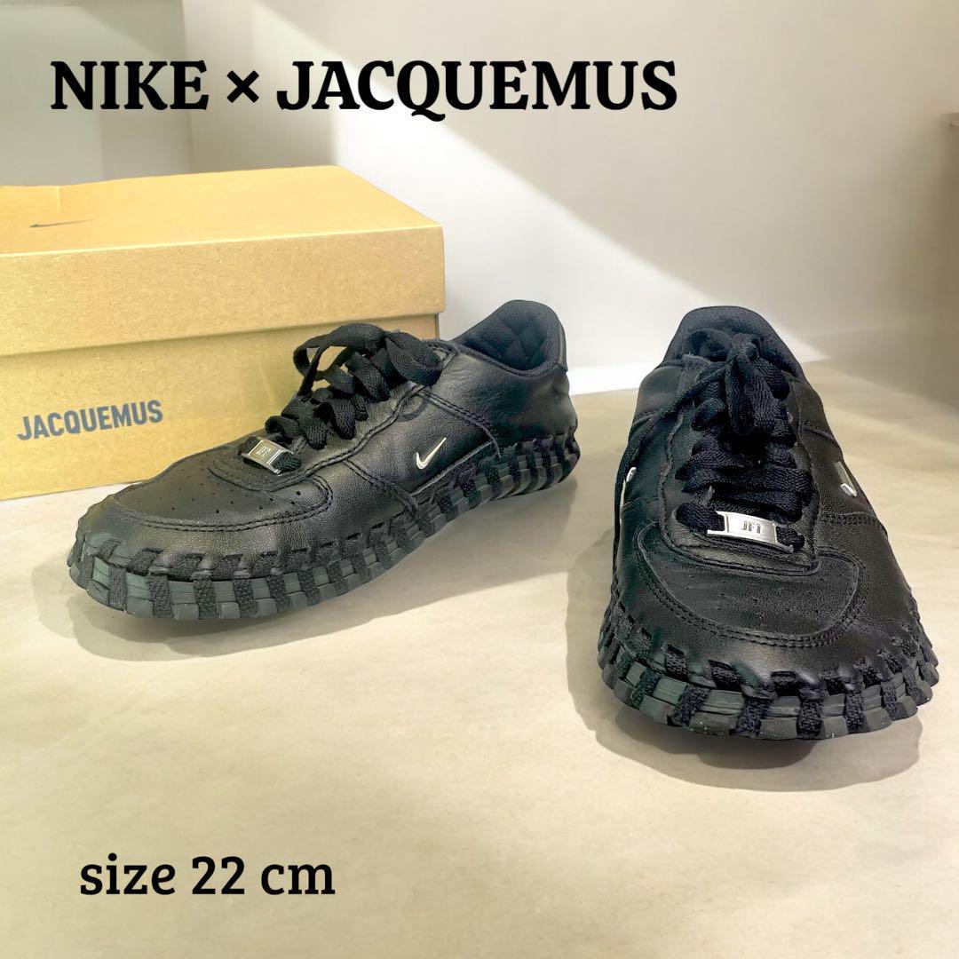 【訳あり良品】　JACQUEMUS × NIKE J FORCE 1 （22）