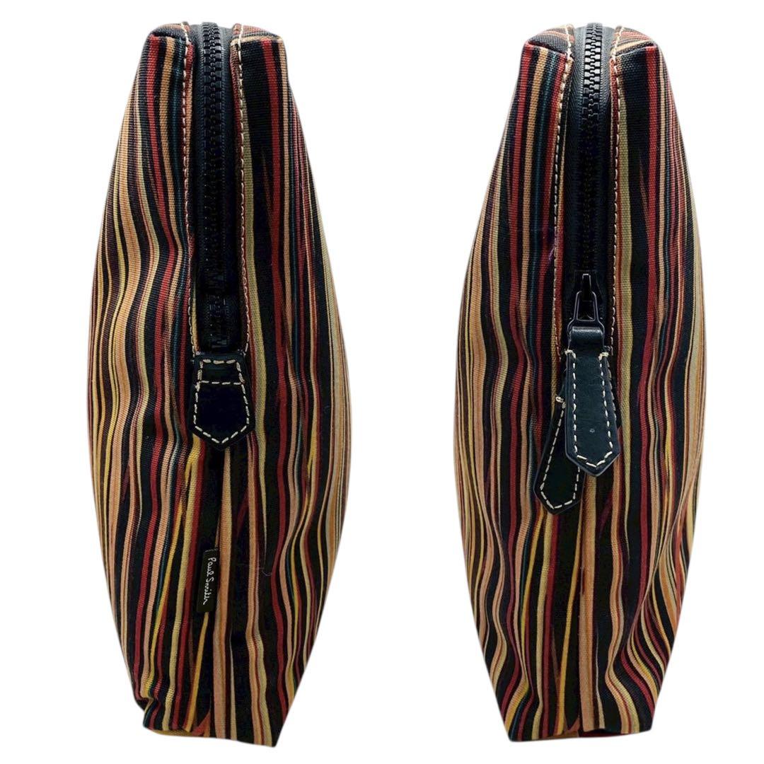 Paul Smith ポールスミス セカンドバッグ マルチストライプ