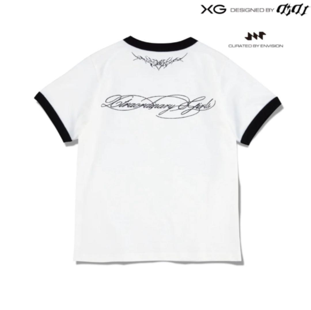 XG × DIDU ENG Ringer Tee WHITE XS