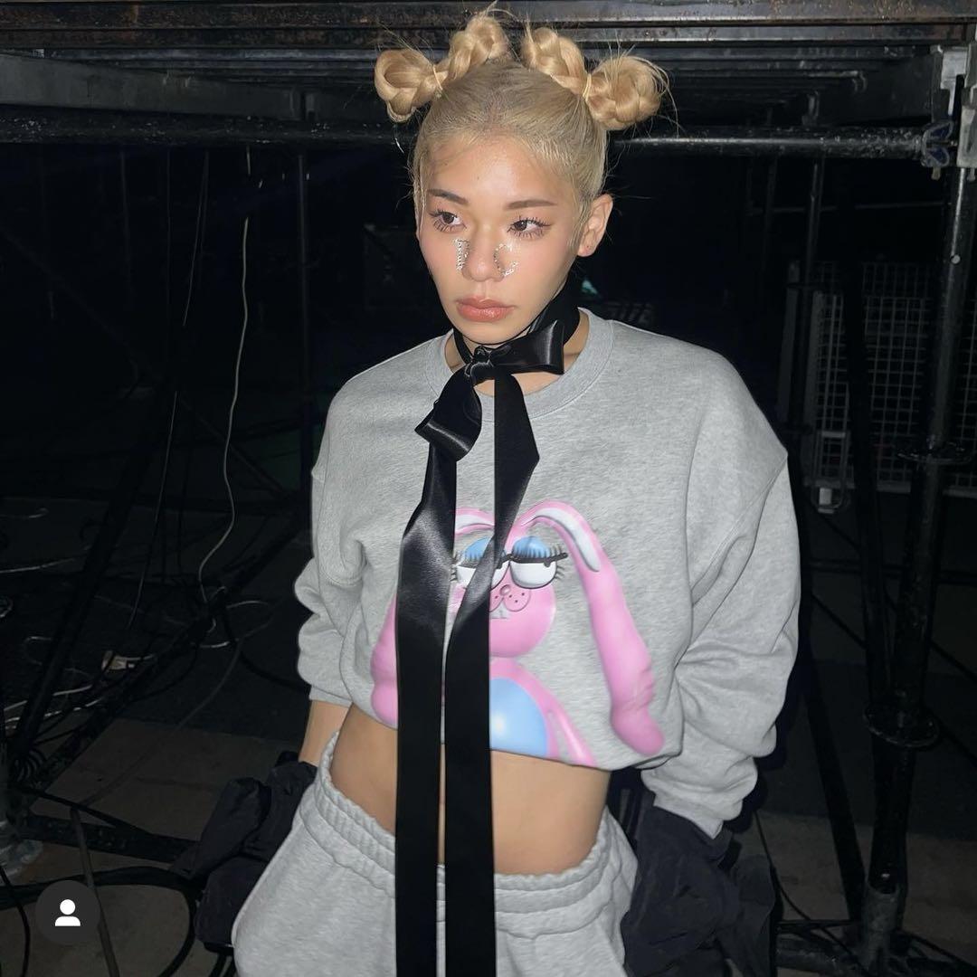 BG とうあ USAGI SETUP ブラック スウェット セットアップ BG とうあ USAGI SETUP ブラック スウェット セットアップ