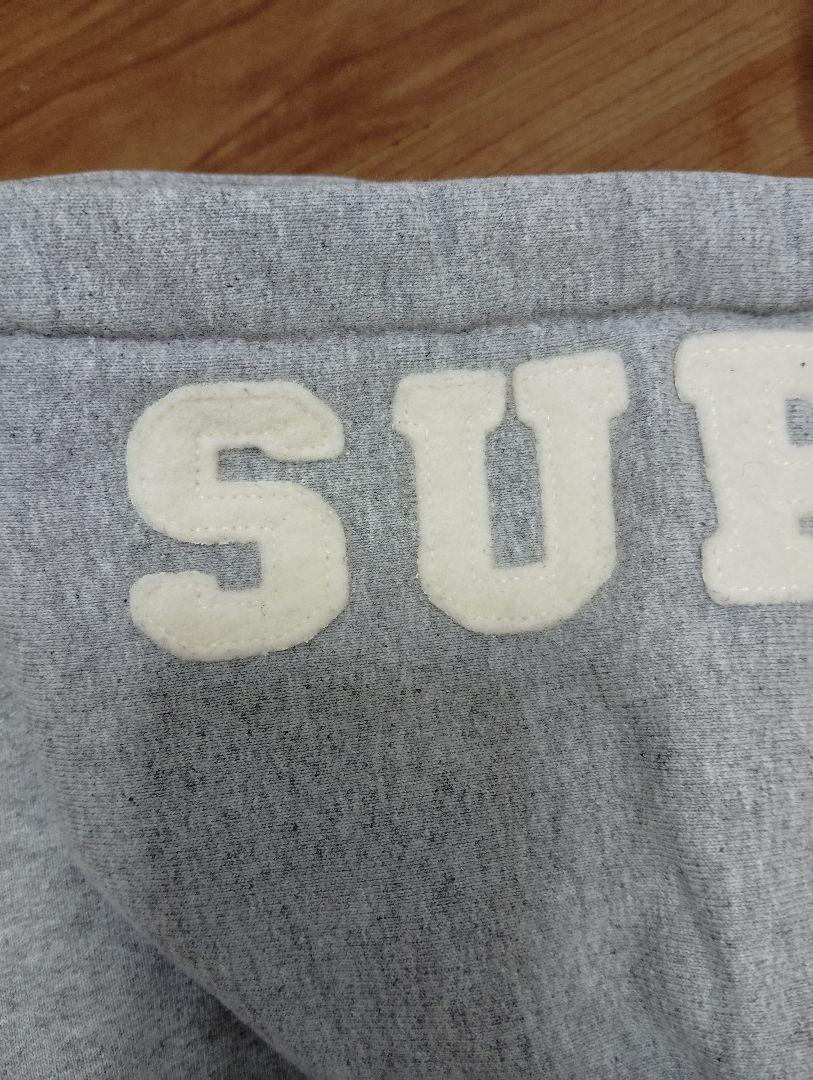 SUPREME グレー フルジップパーカー
