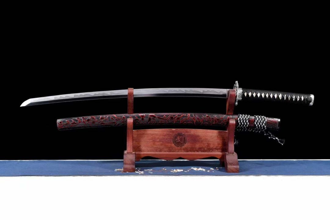 龍焔 高級本格居合刀 美術刀 刀装具 鑑賞用 武具