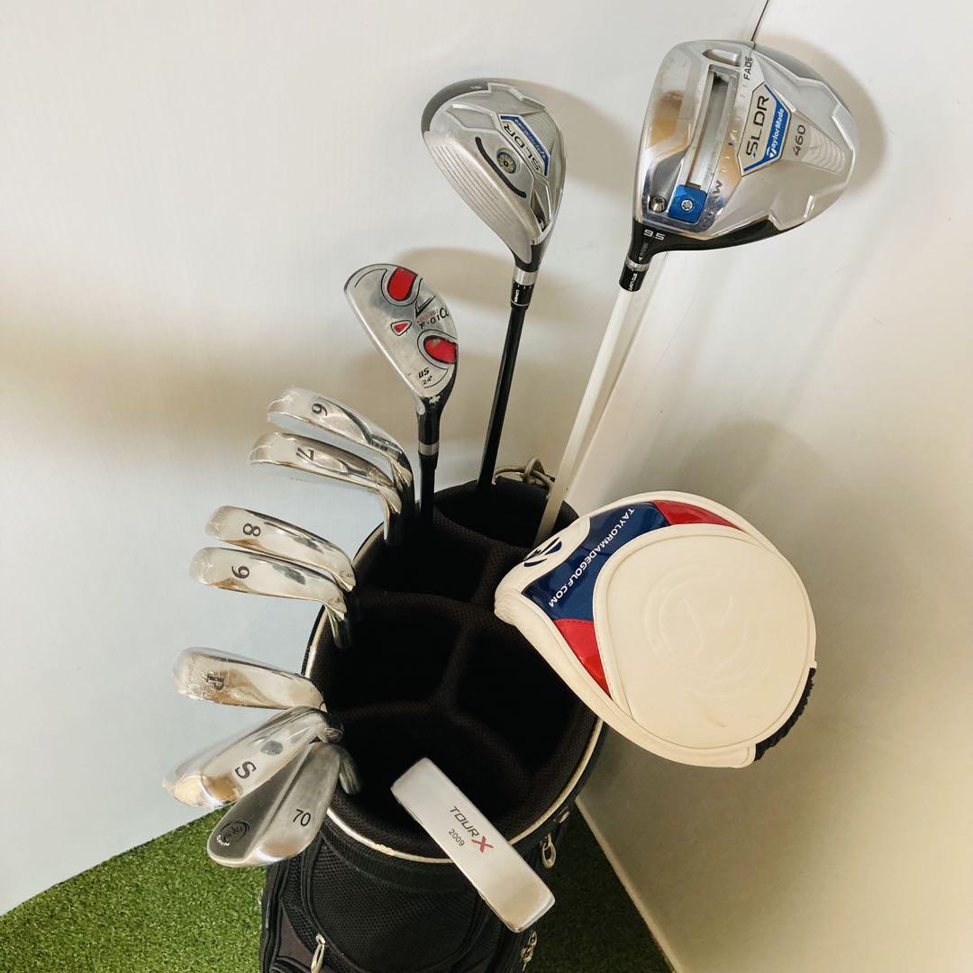 レフティ テーラーメイド SLDR パター・アイアン新品 メンズ ゴルフセット