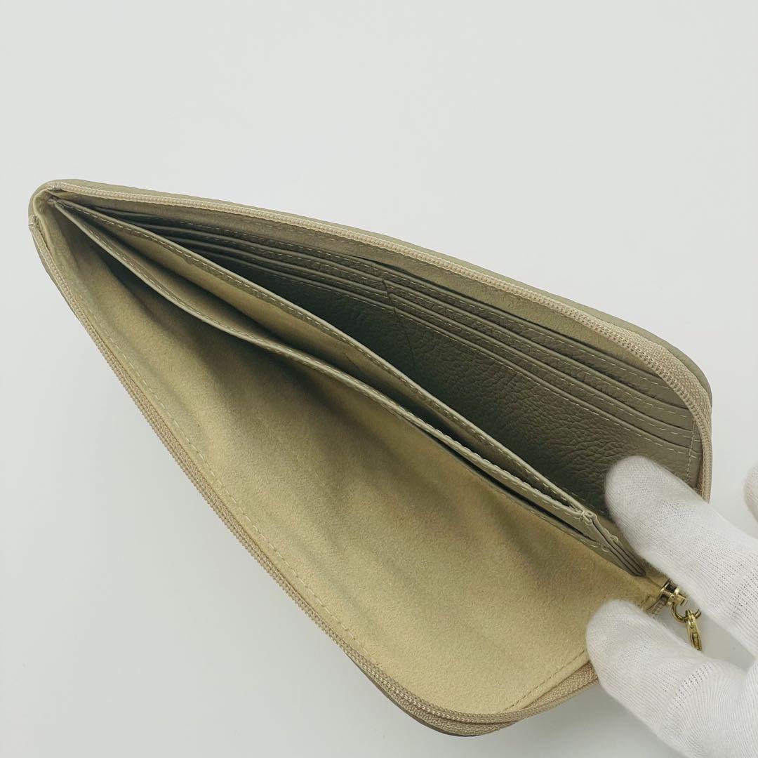 極美品】ATAO アタオ　リモルーク　長財布　L字　メモリアルシャンパン　レザー