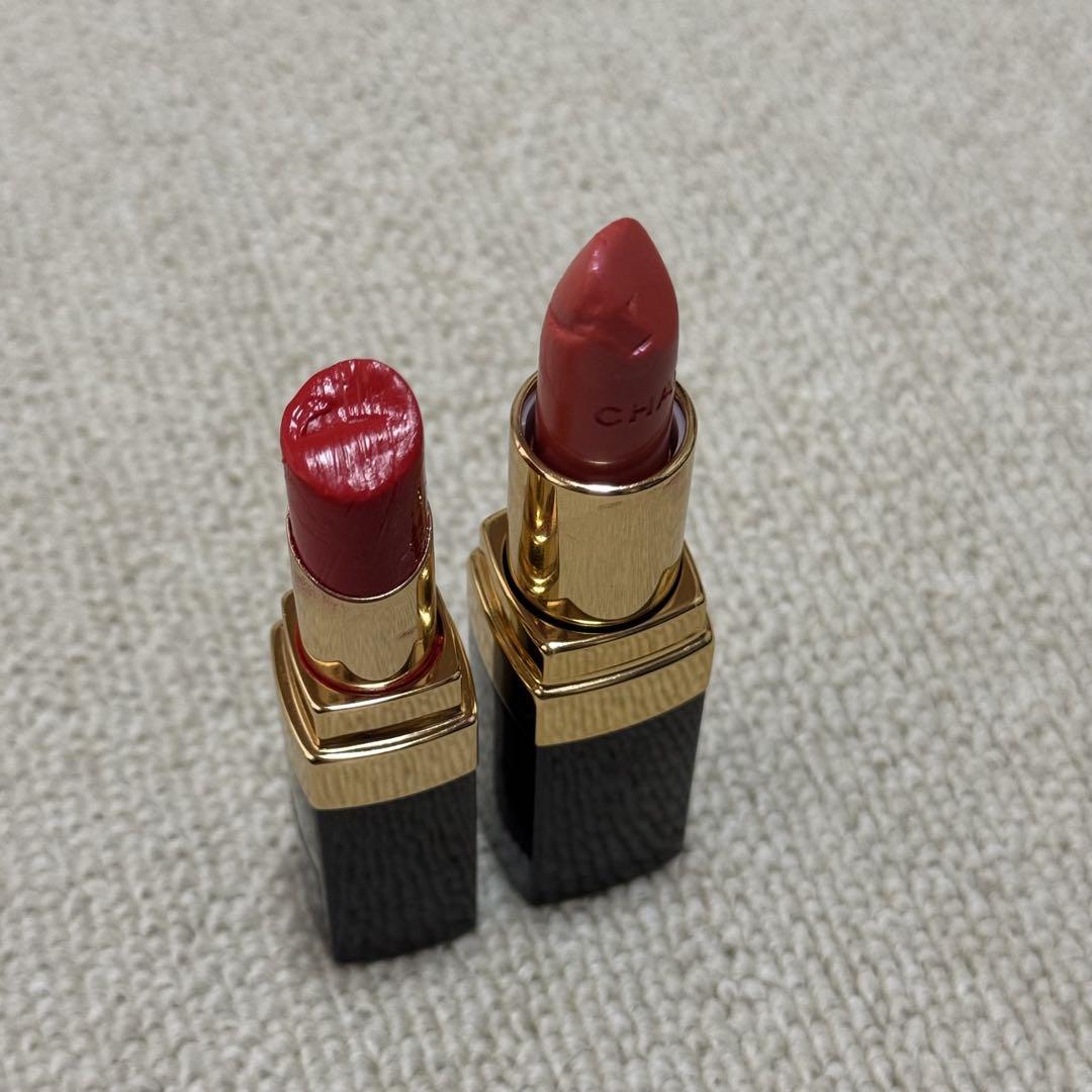 CHANEL 【限定】 リップ2本セット シャネルリップ2本セット CHANEL 口紅 - メルカリ