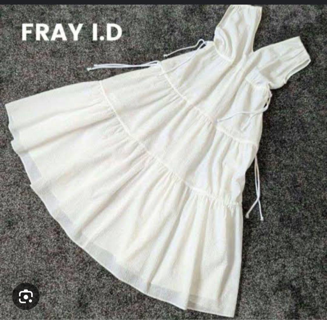 FRAY I.Dフレイアイディー ギャザーティアードワンピース - メルカリ