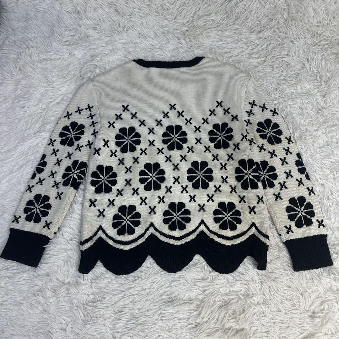 web限定アイテム クリスチャンディオール 美品 現行タグ メルカリ - 花柄 ニット トップス