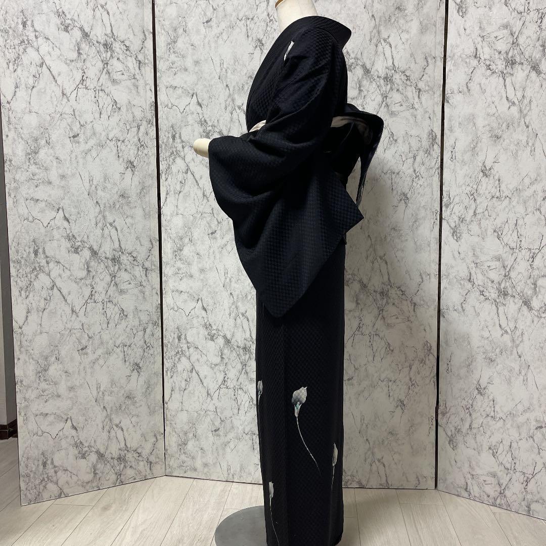 新作超激安 srh様専用正絹黒地カラー花柄訪問着 作家物 rwtYa-m32460402580 SALE本物保証