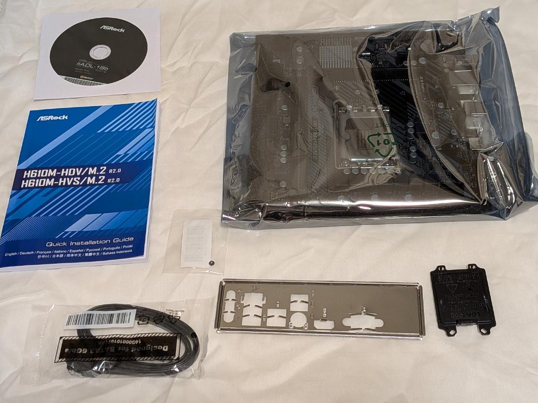 ASRock H610M-HVS/M.2 R2.0 マザーボード - メルカリ