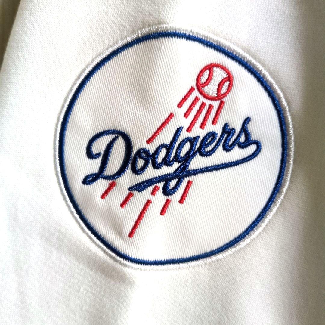 値下】MLB ドジャース 大谷翔平 ロゴ刺繍 ワッペン トレーナー 裏起毛