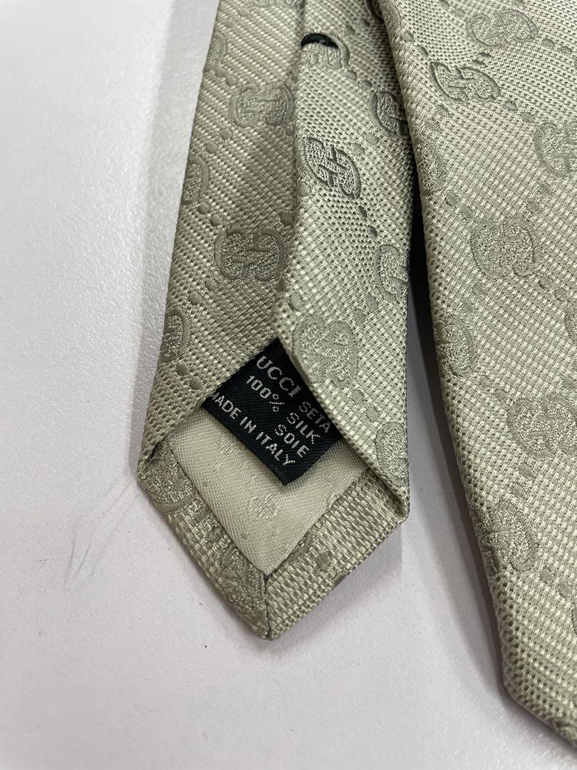 GUCCI GGパターン シルクネクタイ