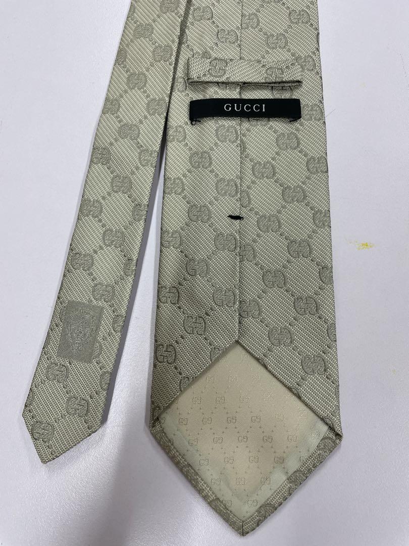 GUCCI GGパターン シルクネクタイ