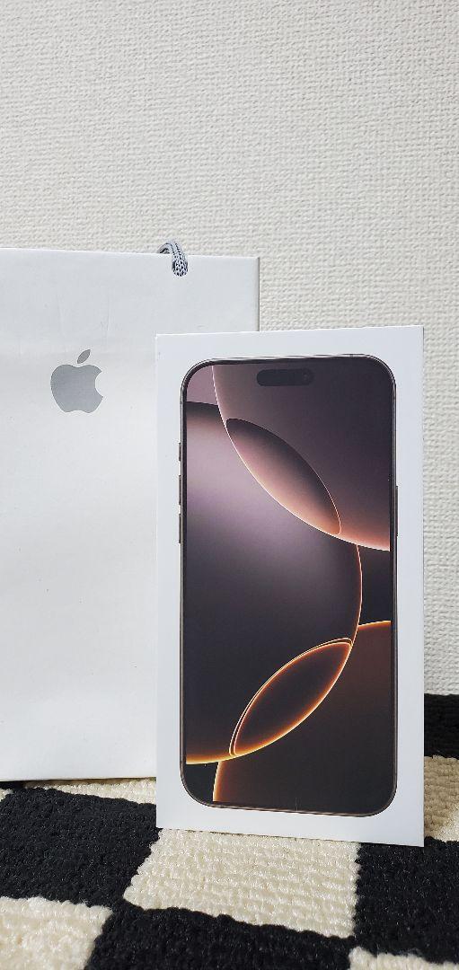 《新品未開封》Apple iPhone16Pro Max デザート256GB