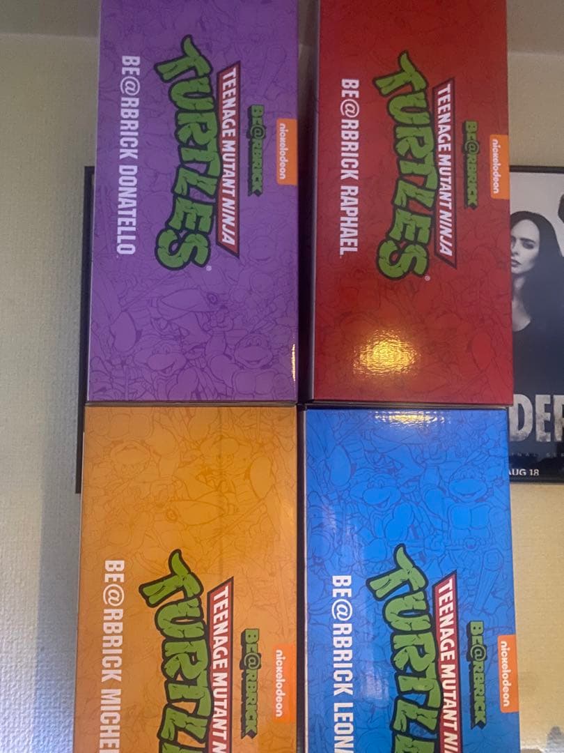 ミュータントタートルズ　BE@RBRICK 40 0%&100% 4体セット ミュータントタートルズ BE@RBRICK 40 0%&100% 4体セット