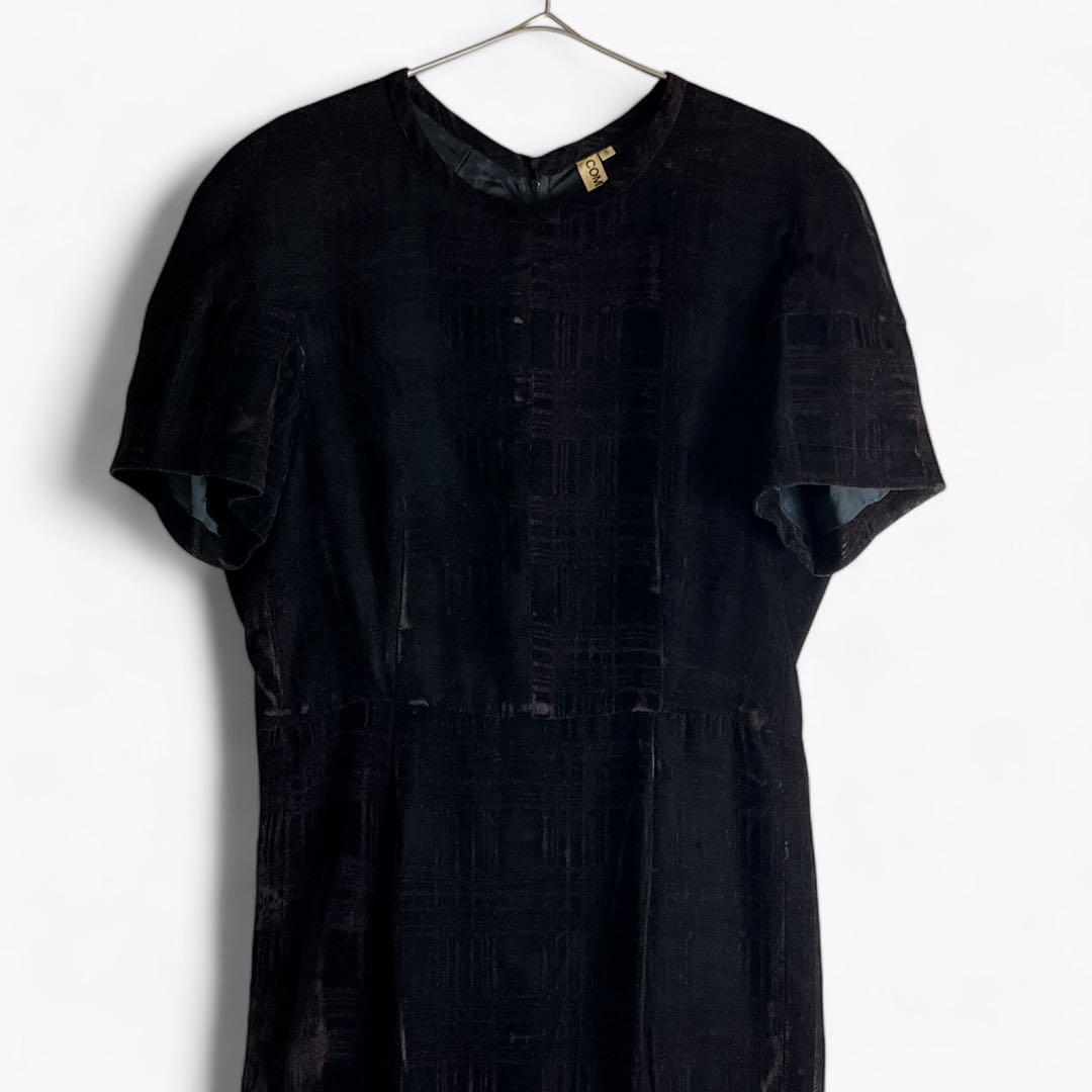 【AD1990】COMME des GARCONS ベルベット ワンピース