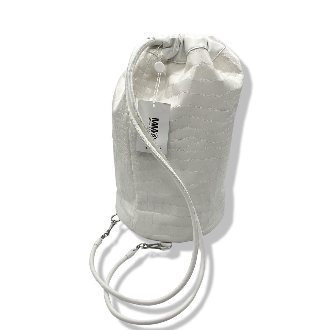 MM6 Maison Margiela エンボスレザー ショルダーバッグ 新品