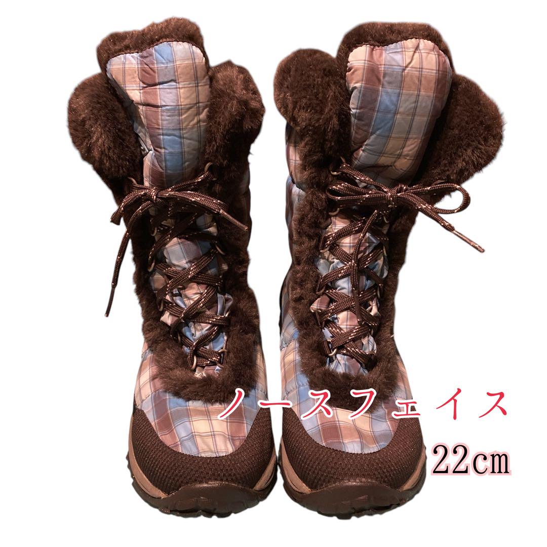 美品 THE NORTH FACE ウィンターブーツ 22cm