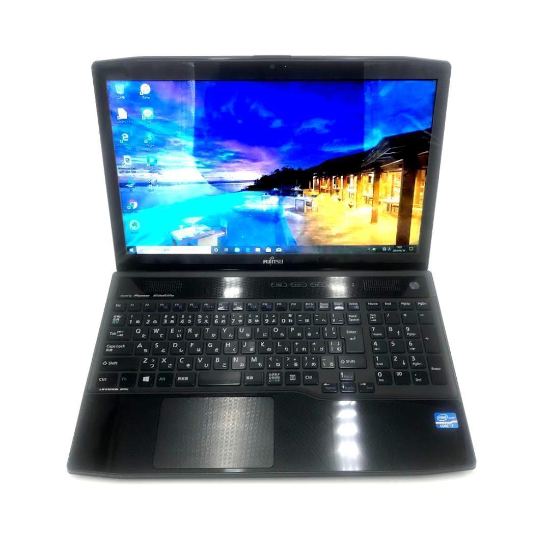 高速★富士通★i7★SSD★8GB★WEBカメラ★Blu-ray★ノートパソコン 高速☆富士通☆i7☆SSD☆8GB☆WEBカメラ☆Blu-ray☆