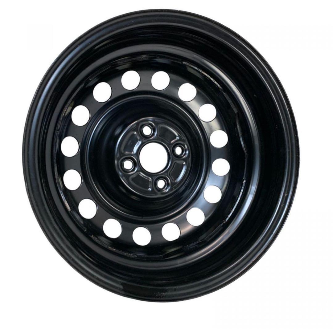 アルミホイール 4本トヨタ 純正 PCD100 4穴 ホイールキャップ付 アルミホイール 4本トヨタ 純正 PCD100 4穴 ホイールキャップ付