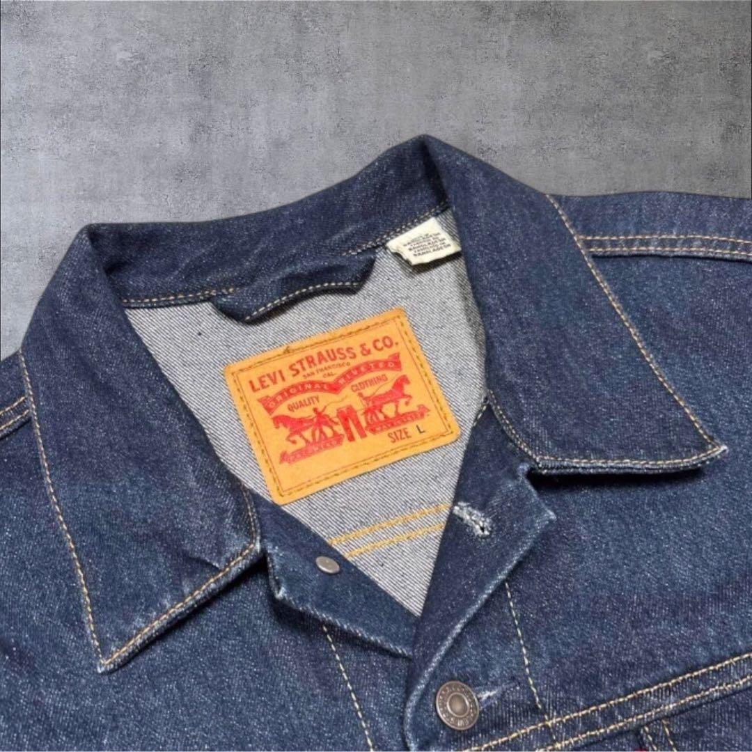 【美品】リーバイスLevi's 72334 デニムジャケット　Gジャン　Lサイズ