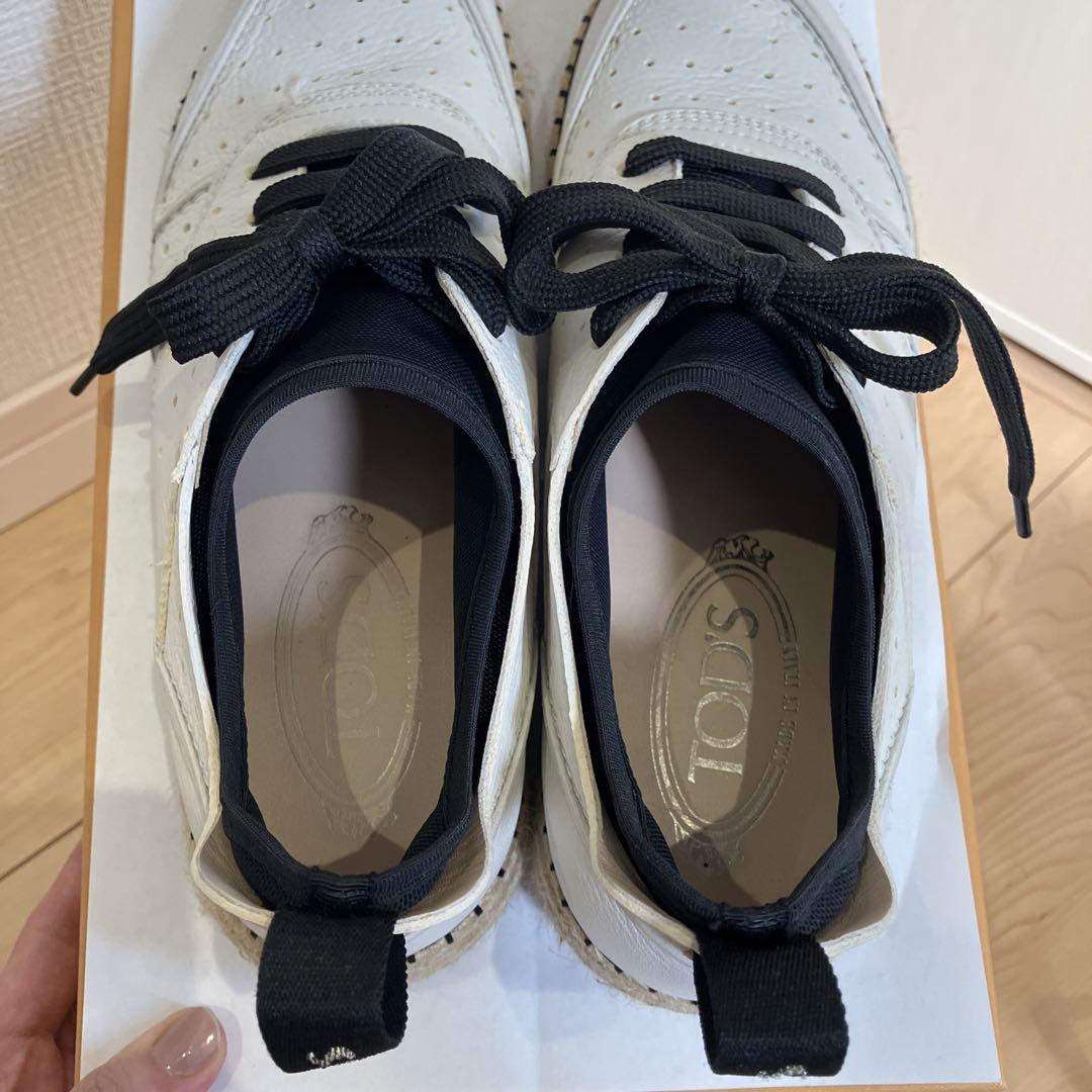 難あり TOD'S スニーカー 24.5 画像6