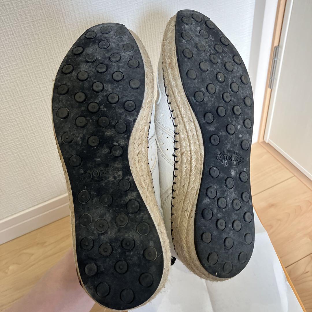 難あり TOD'S スニーカー 24.5 画像7
