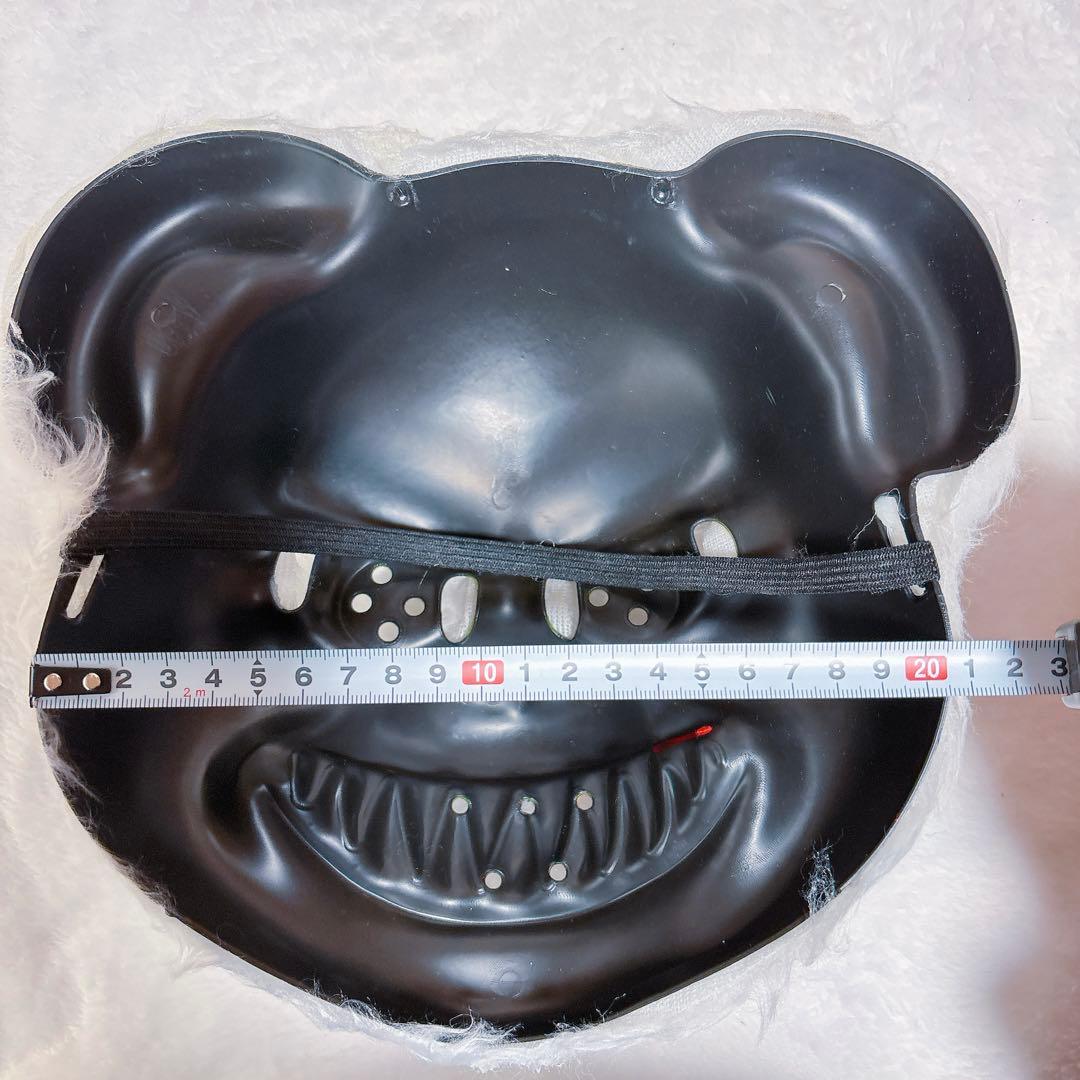 ホラーマスク ハロウィン 仮装 白クマ コスプレ お面 クマ