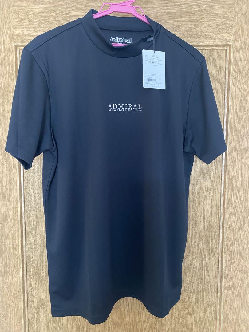 新品 Admiral アドミラルゴルフ モックネック ブラック LLサイズ