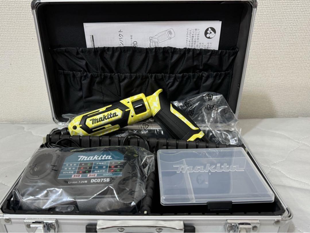 マキタ　TD022DSHX カモ柄イエロー　ペンインパクトドライバー
