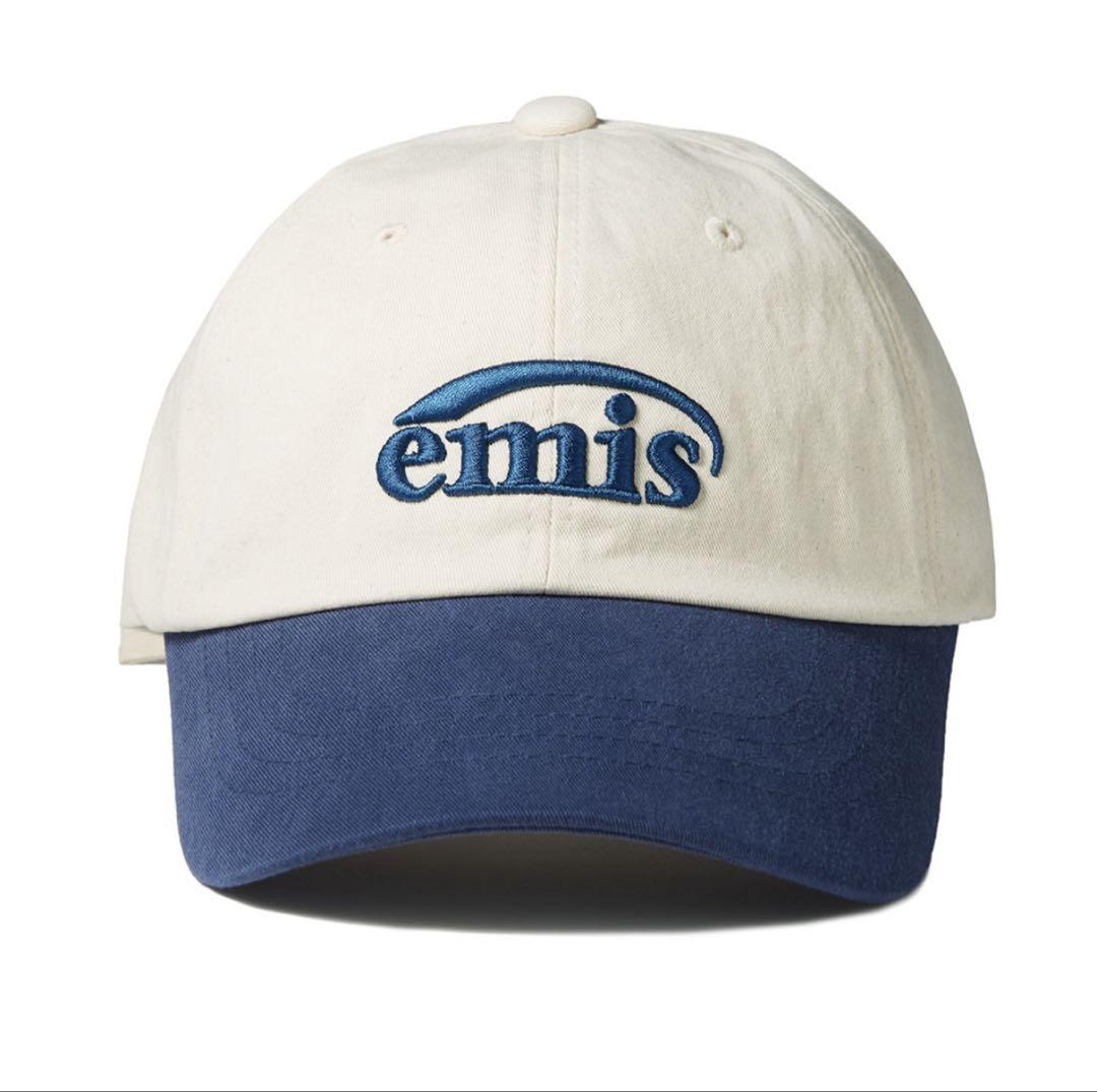 【新品正規品】emis NEW LOGO BALL CAP TONY NAVY