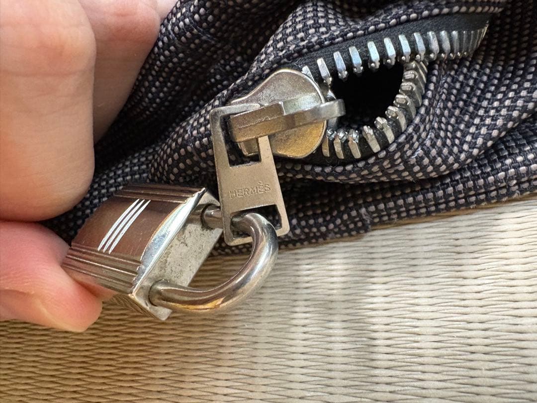 HERMES エルメス　エールライン　トートバッグ