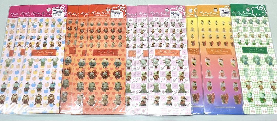 キティ シール レトロ Y2K